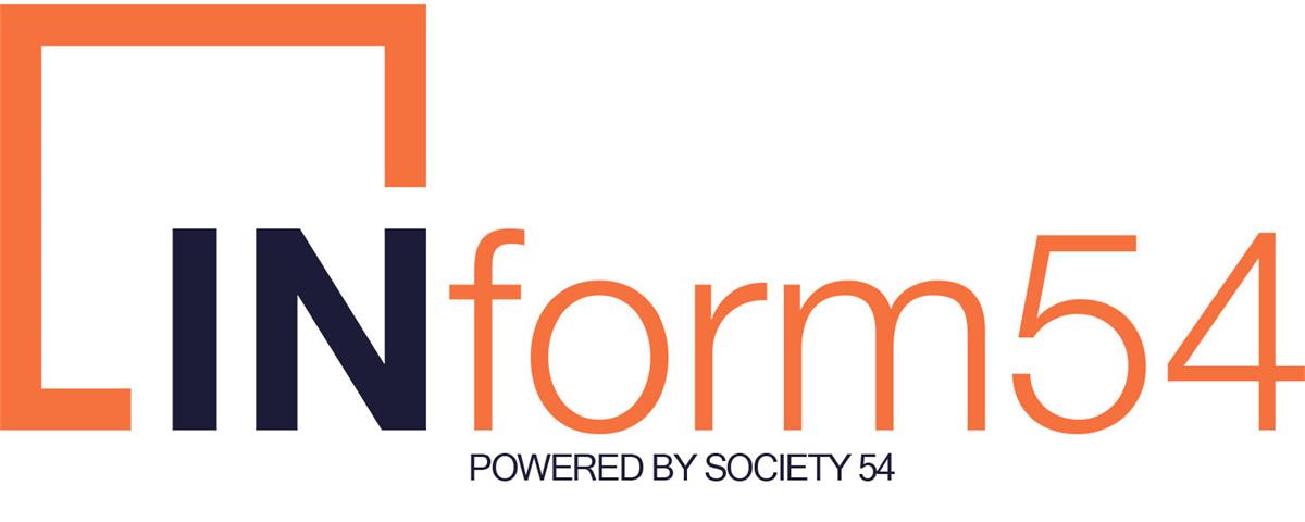 Inform54, Powered by Society 54 logo